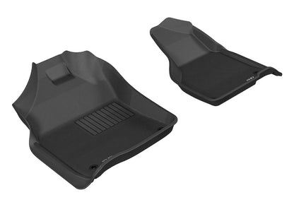3D MAXpider ACE Kagu Front Floormats (Black): Ram 1500 / 2500 / 3500 (11-18)