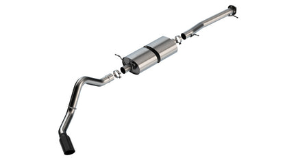 Borla 6.6L T-304 SS Cat-Back S-Type Exhaust | Chevrolet Silverado / GMC Sierra (20-22) (140833BC)