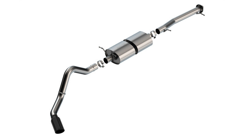 Borla 6.6L T-304 SS Cat-Back S-Type Exhaust | Chevrolet Silverado / GMC Sierra (20-22) (140833BC)