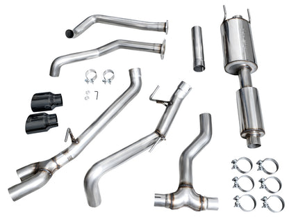 AWE 0FG Dual Diamond Black Tips Exhaust | Toyota Tundra (22-26) (3015-33063)