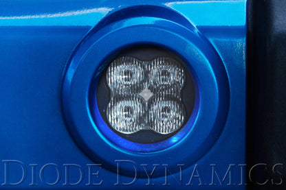 Diode Dynamics SS3 Pro Type M White SAE Fog Kit (F&R): Fits Chrysler / Dodge / Jeep (05-24)