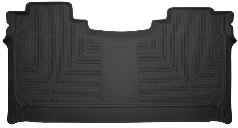 Husky Liners Black 2nd Seat Floor Liners: Ram 1500 2019-2025