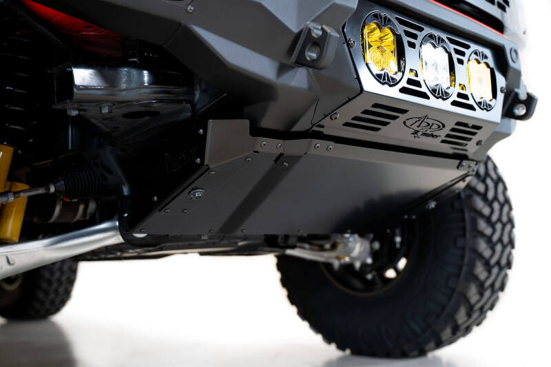 Addictive Desert Designs Bomber Front Bumper w/ Baja Designs Mounts | Ford Bronco (21-26) (F230194120103)
