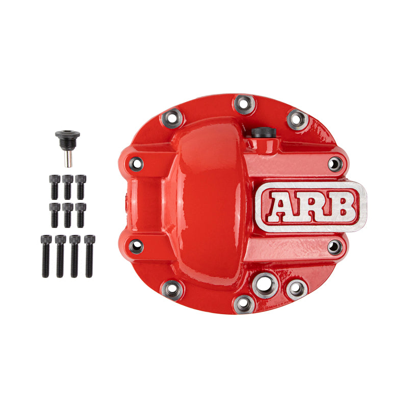 ARB Red Diff Cover D30: Jeep Wrangler (87-17) / Grand Cherokee (93-04) / Wrangler JK (18)