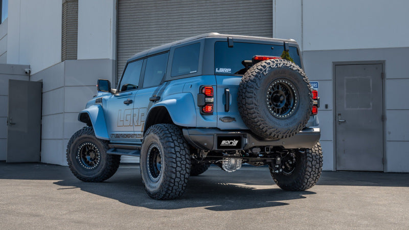 Borla 2.75in Catback Exhaust | Ford Bronco Raptor V6 Turbo (22-24) / 4in Tips