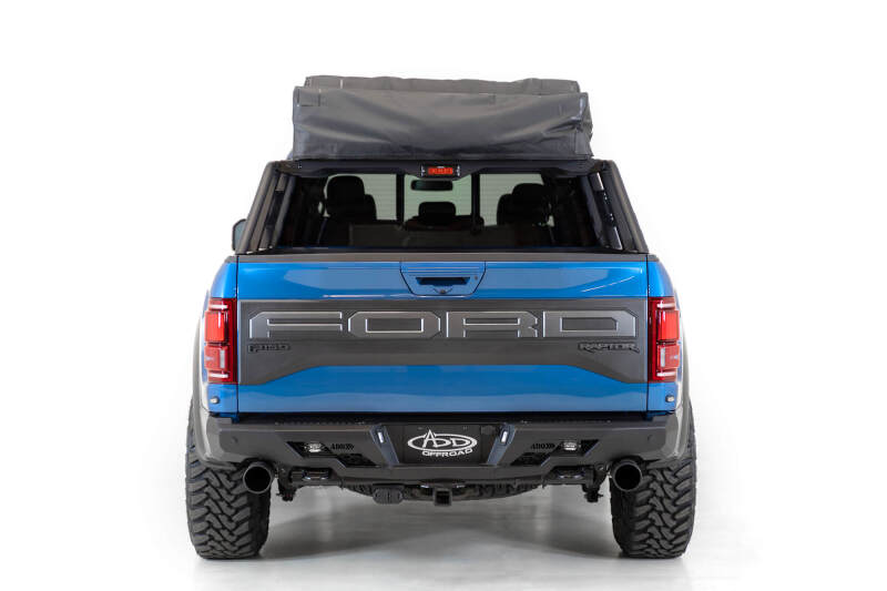 Addictive Desert Designs Overlander Chase Rack w/ 3rd Brake Light | Ford F-150 / Raptor (21-23) (C118822000103)
