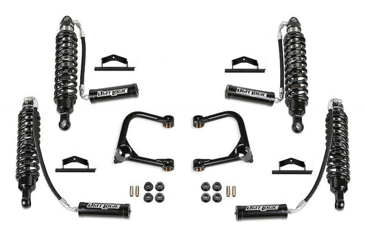 Fabtech 3 in Dirt Logic Reservoir Suspension Lift Kit - 2021+ Ford Bronco 4DR w/ Bilstein Suspension offroad accessory | Iron Ridge Offroad