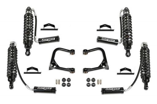 Fabtech 3 in Dirt Logic Reservoir Suspension Lift Kit - 2021+ Ford Bronco 4DR w/ Bilstein Suspension offroad accessory | Iron Ridge Offroad