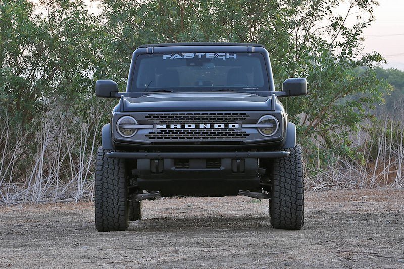 Fabtech 3 in Suspension Lift Kit - 2021+ Ford Bronco w/ Bilstein Suspension offroad accessory | Iron Ridge Offroad