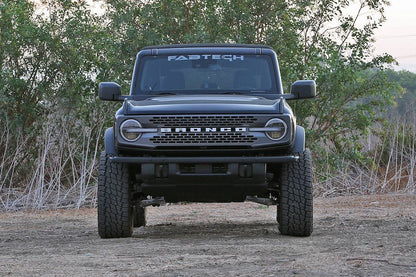 Fabtech 3 in Suspension Lift Kit - 2021+ Ford Bronco w/ Bilstein Suspension offroad accessory | Iron Ridge Offroad