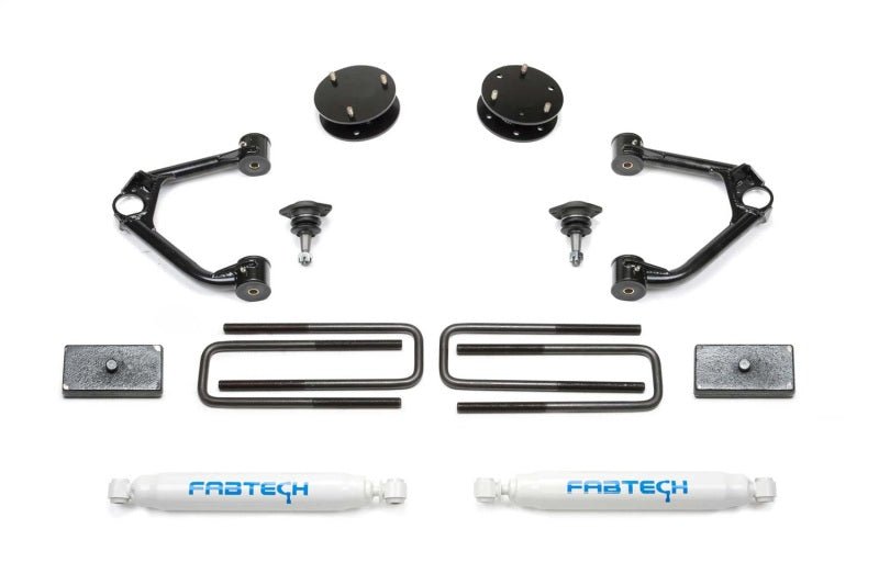 Fabtech 3.5in T1 Ball Joint Upper Control Arm System | GM K1500 (19) (FTS21248) Suspension offroad accessory | Iron Ridge Offroad