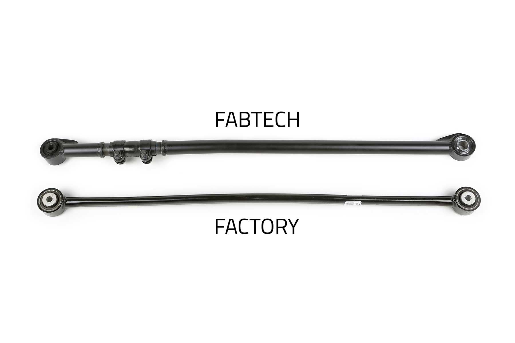 Fabtech Adjustable Rear Track Bar - 2021+ Ford Bronco Suspension offroad accessory | Iron Ridge Offroad