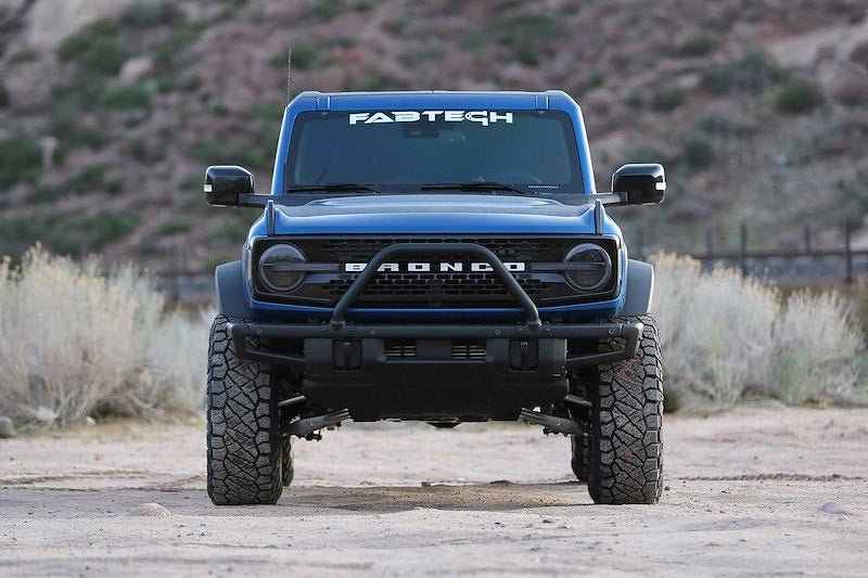 Fabtech Dirt Logic 2.5 3 in Coilover Suspension Lift Kit - 2021+ Ford Bronco 2DR w/ Bilstein Suspension offroad accessory | Iron Ridge Offroad