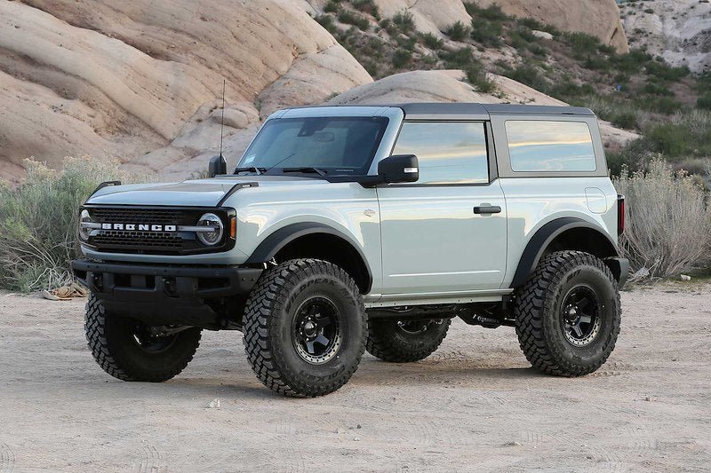 Fabtech Dirt Logic 2.5 4 in Coilover Suspension Lift Kit - 2021+ Ford Bronco 2DR Suspension offroad accessory | Iron Ridge Offroad