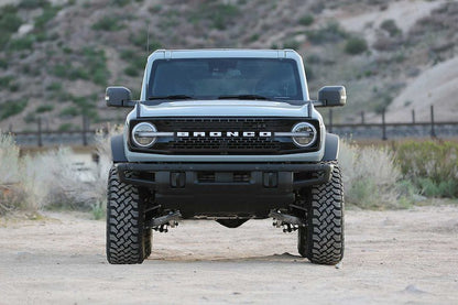 Fabtech Dirt Logic 2.5 4 in Coilover Suspension Lift Kit - 2021+ Ford Bronco 2DR Suspension offroad accessory | Iron Ridge Offroad