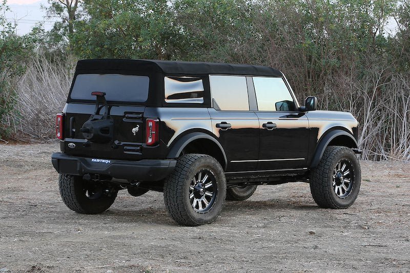 Fabtech Dirt Logic 2.5 4 in Coilover Suspension Lift Kit - 2021+ Ford Bronco 4DR Suspension offroad accessory | Iron Ridge Offroad
