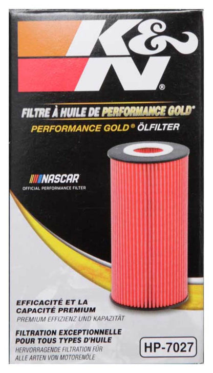 K&N Performance Oil Filter | Chevrolet Colorado (15-22) / ZR2 (17-22) / GMC Canyon (15-22) (HP-7027)