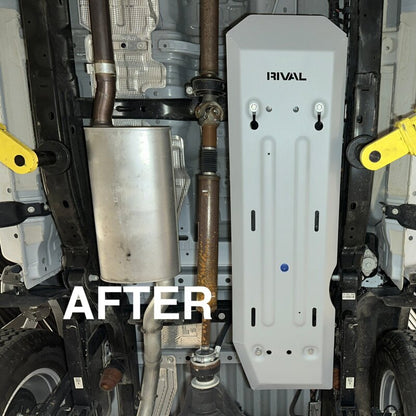 Rival Aluminum Gas Tank Skid Plate | Ford Ranger (19-26) (2333.1888.1.6)