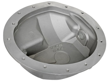 aFe Street Series Front Differential Cover: Dodge Ram 2500 / Ram 3500 2003 - 2010 w/ Machined Fins