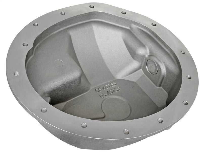 aFe Street Series Front Differential Cover: Dodge Ram 2500 / Ram 3500 2003 - 2010 w/ Machined Fins