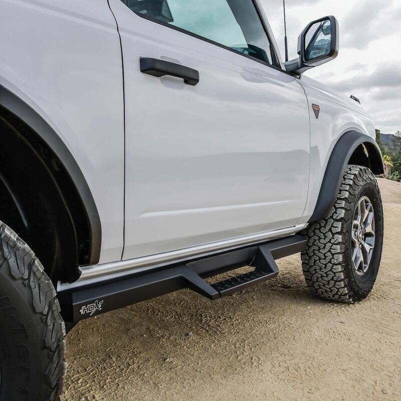 Westin/HDX 2021+ Ford Bronco (2-Door) Drop Nerf Step Bars | Ford Bronco (21-26) (56-14185)