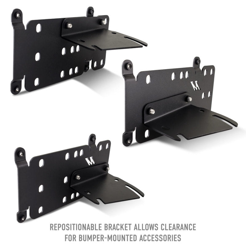 Mishimoto Modular Bumper License Plate Relocation | Ford Bronco (21+)(U725) (MMLP-BR-21M)