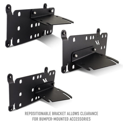Mishimoto Modular Bumper License Plate Relocation | Ford Bronco (21+)(U725) (MMLP-BR-21M)