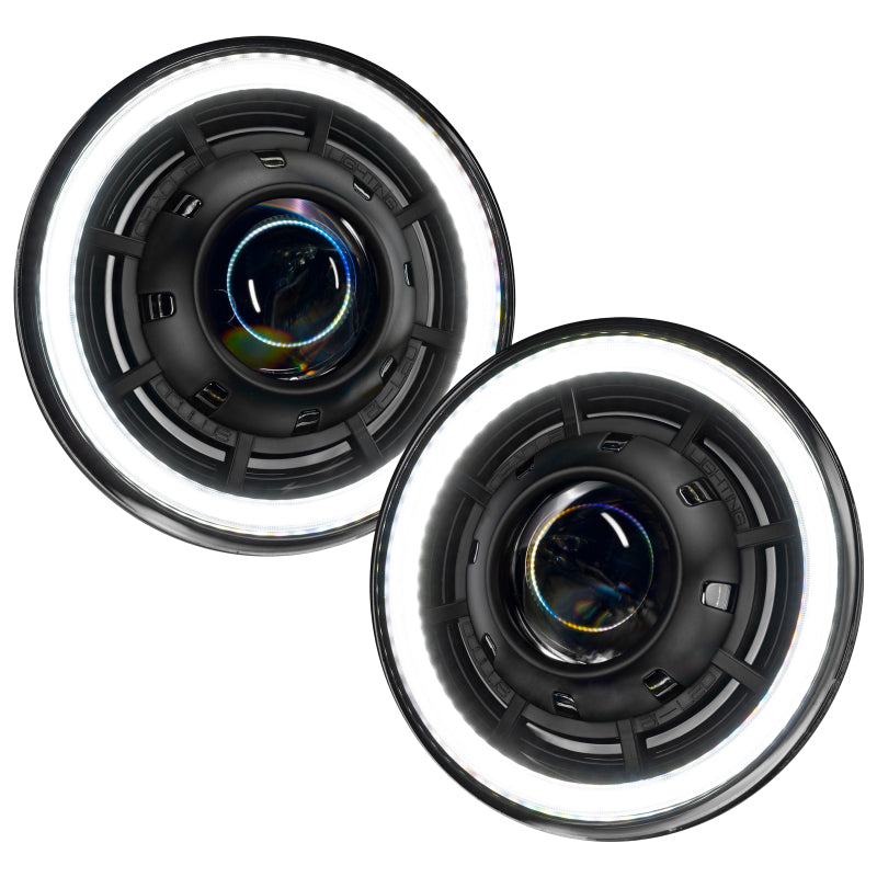 ORACLE Lighting Oculus 7in Switchback Bi-LED Projector Headlights: Jeep Wrangler (07-17) / JK (18)