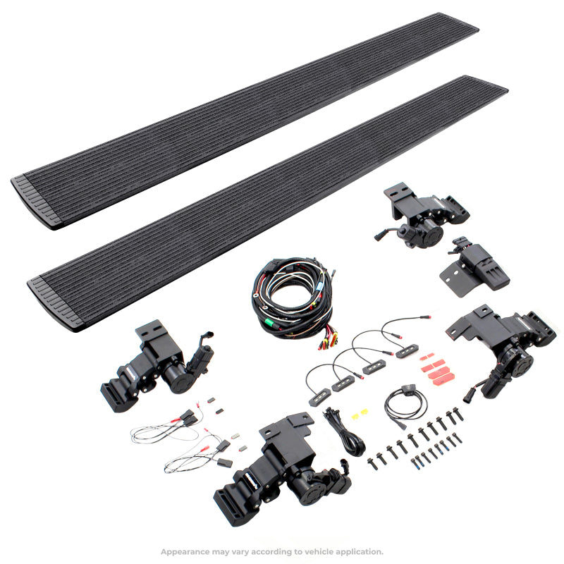 Go Rhino VoltStep Electric Running Board Kit w/ Bedliner (F&R): Fits Dodge / Ram 1500 (02-24)
