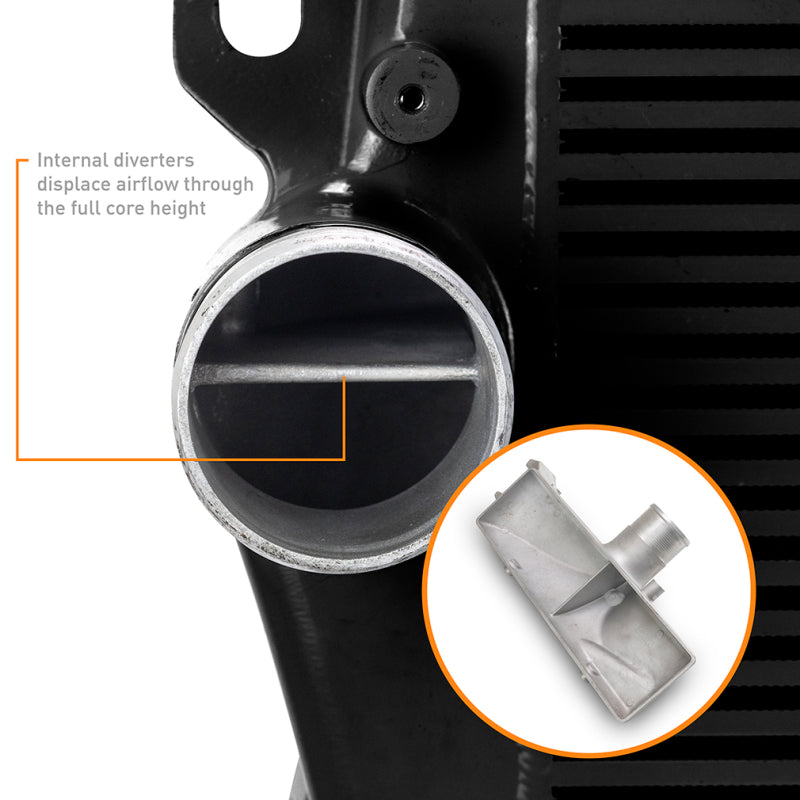 Mishimoto Intercooler Kit: Ram 2500 / Ram 3500 2019-2024 w/ BK Cooler and WBK Pipes