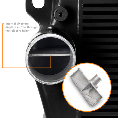 Mishimoto Intercooler Kit: Ram 2500 / Ram 3500 2019-2024 w/ BK Cooler and WBK Pipes