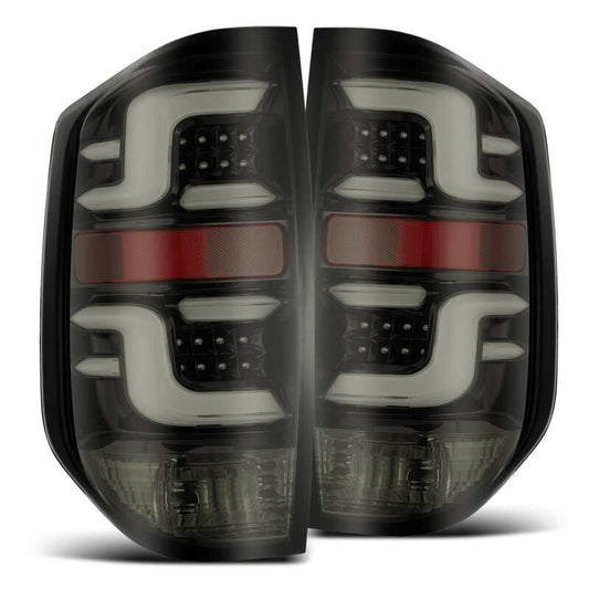 AlphaRex PRO-Series LED Tail Lights Jet Black | Toyota Tundra (14-21) (672010)