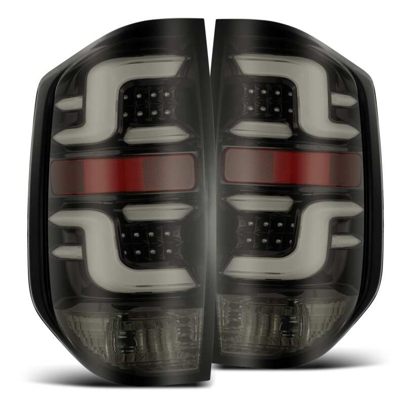 AlphaRex PRO-Series LED Tail Lights Jet Black | Toyota Tundra (14-21) (672010)