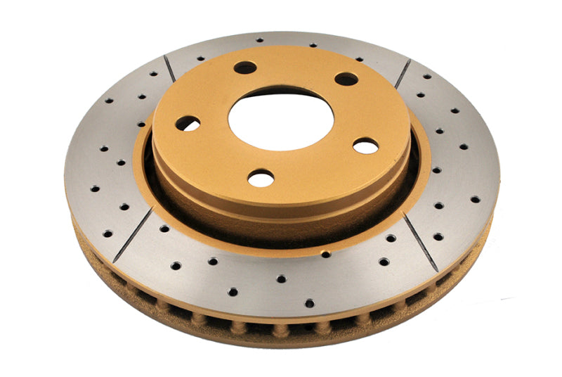 DBA Street Series Front Brake Rotors (Drilled & Slotted): Jeep Wrangler JK 2007 - 2018