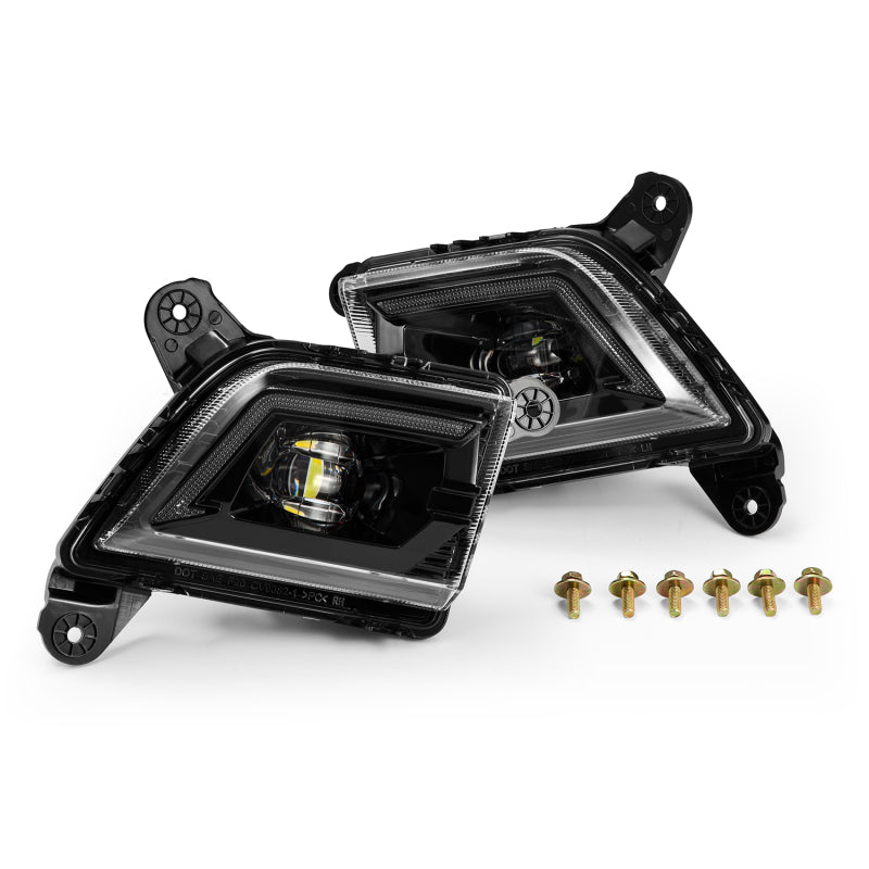 AlphaRex DoubleTap Dual Color LED Fog Lights | Silverado 1500/2500HD/3500HD (19-23) (210017)