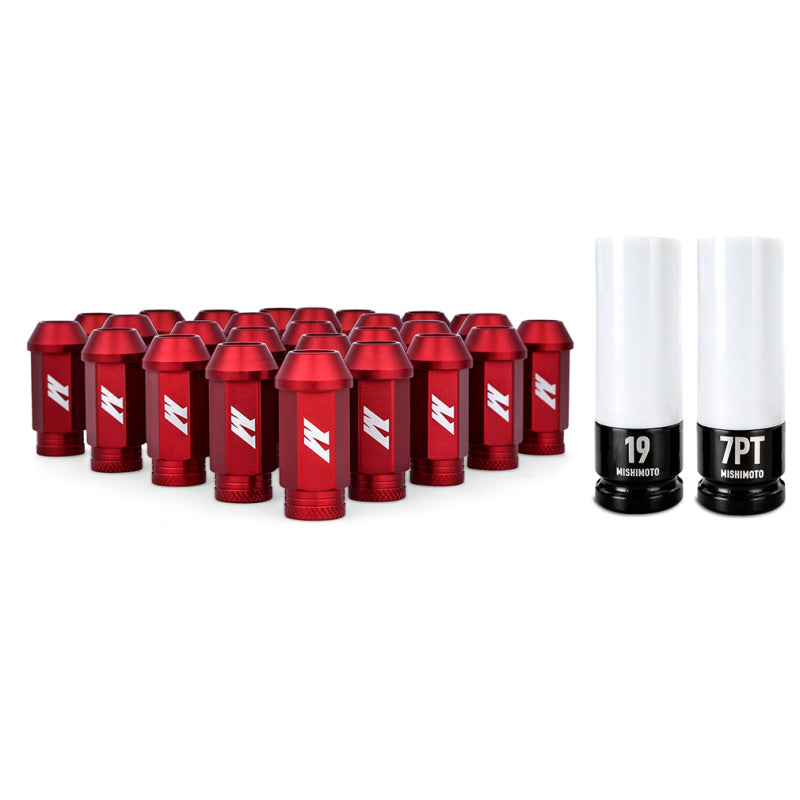 Mishimoto Aluminum Locking Lug Nuts | Ford Bronco (21-26) (MMLG-15-27LRD)