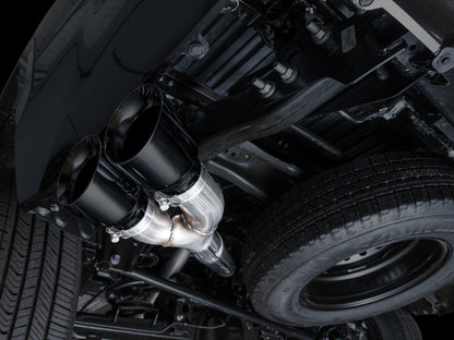 AWE 0FG Dual Diamond Black Tips Exhaust | Toyota Tundra (22-26) (3015-33063)