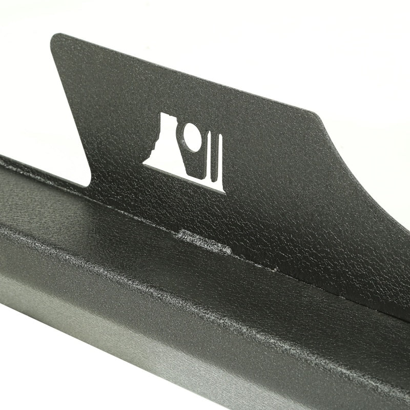 Rugged Ridge XHD One-Piece Rock Sliders (2 DOOR): Fits Most Jeep Wrangler Models (2007-2018)