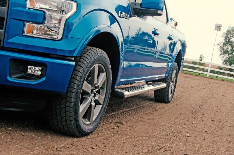 Dee Zee Universal 6In Oval Brite Tread Aluminum Side Step | Ford Ranger (2019-2026) (DZ16411)