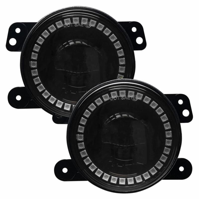 ORACLE Lighting Hi-Perf LED Fog Lights: Fits Jeep Wrangler / Gladiator (07-26) w/o Controller