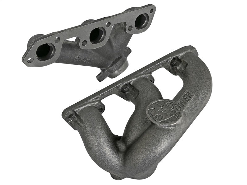 aFe BladeRunner Ported Ductile Iron Exhaust Manifolds (FRONT): Jeep Wrangler JK 2007-2011 3.8L