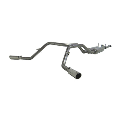 MBRP 2.5in Cat-Back Dual Split Side Exit Exhaust | Toyota Tundra 4.7L/5.7L V8 (07-09) (S5306409)
