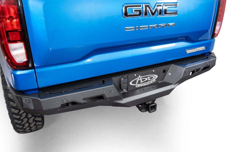 Addictive Desert Designs Black Label Rear Bumper | Chevrolet Silverado 1500 / GMC Sierra AT4 / ZR2 / AT4X (19-26) (R14020NA0103)