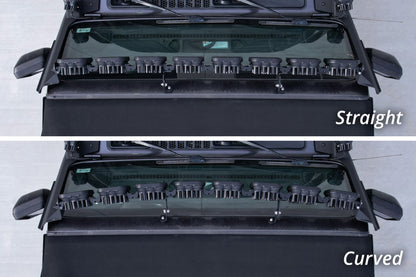 Diode Dynamics SS5 Sport CrossLink Windshield Lightbar Kit White (FRONT): Jeep Wrangler JL 2018-26 / Gladiator JT 20-24