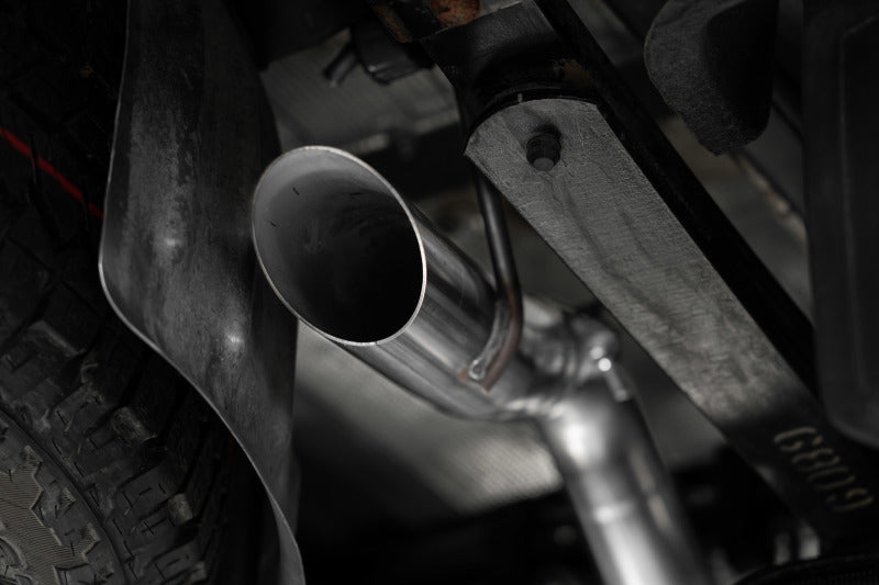 MBRP 3in Stainless Steel Cat-Back Single High Clearance Rear Exit Exhaust | Chevrolet Colorado / GMC Canyon (23) (S5017304)