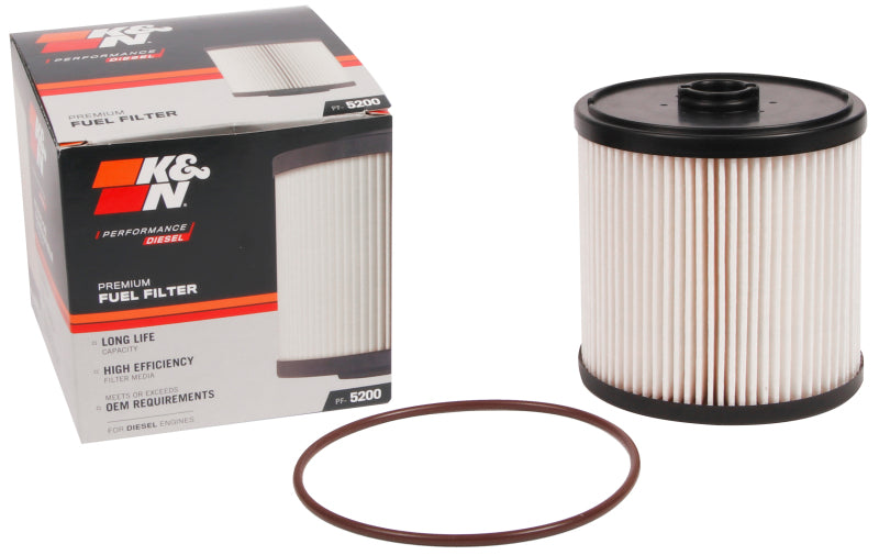 K&N Fuel Filter | Ram 2500/3500/1500 (19-25/18-25/20-25) / Jeep Wrangler JL/JT (18-25/20-25) (PF-5200)