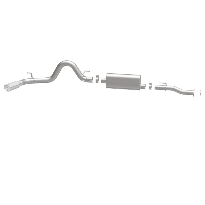 MagnaFlow Cat-Back | Toyota Tacoma 3.5L V6 (16-23) SS 3in Single Pass Side Exit Rear 4in Tip (19291)
