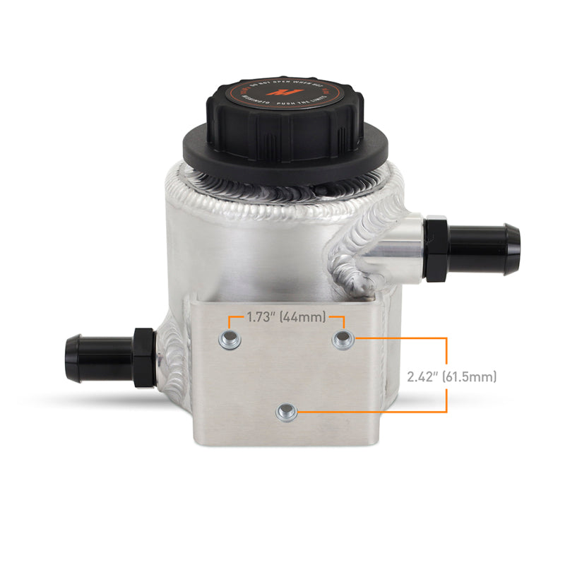 Mishimoto Universal Aluminum Coolant Expansion Tank | Toyota Land Cruiser / 4Runner / Tacoma / Tundra / Sequoia / Lexus GX470 / LX570 / FJ Cruiser (84-23+) (MMRT-EXP-TRDB)