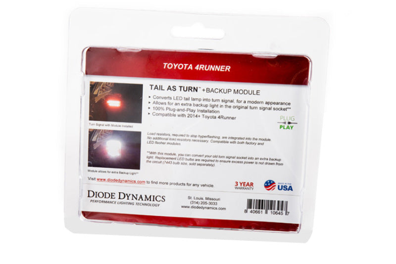 Diode Dynamics DD Tail As Turn Conversion | Toyota 4Runner: 2014-2021 (DD3009)