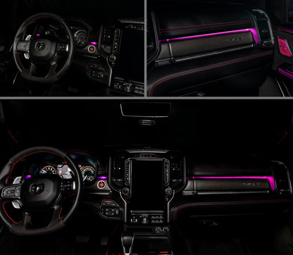Oracle Lighting Complete Interior Ambient Lighting ColorSHIFT RGB Conversion Kit: Ram 1500 2019-2024